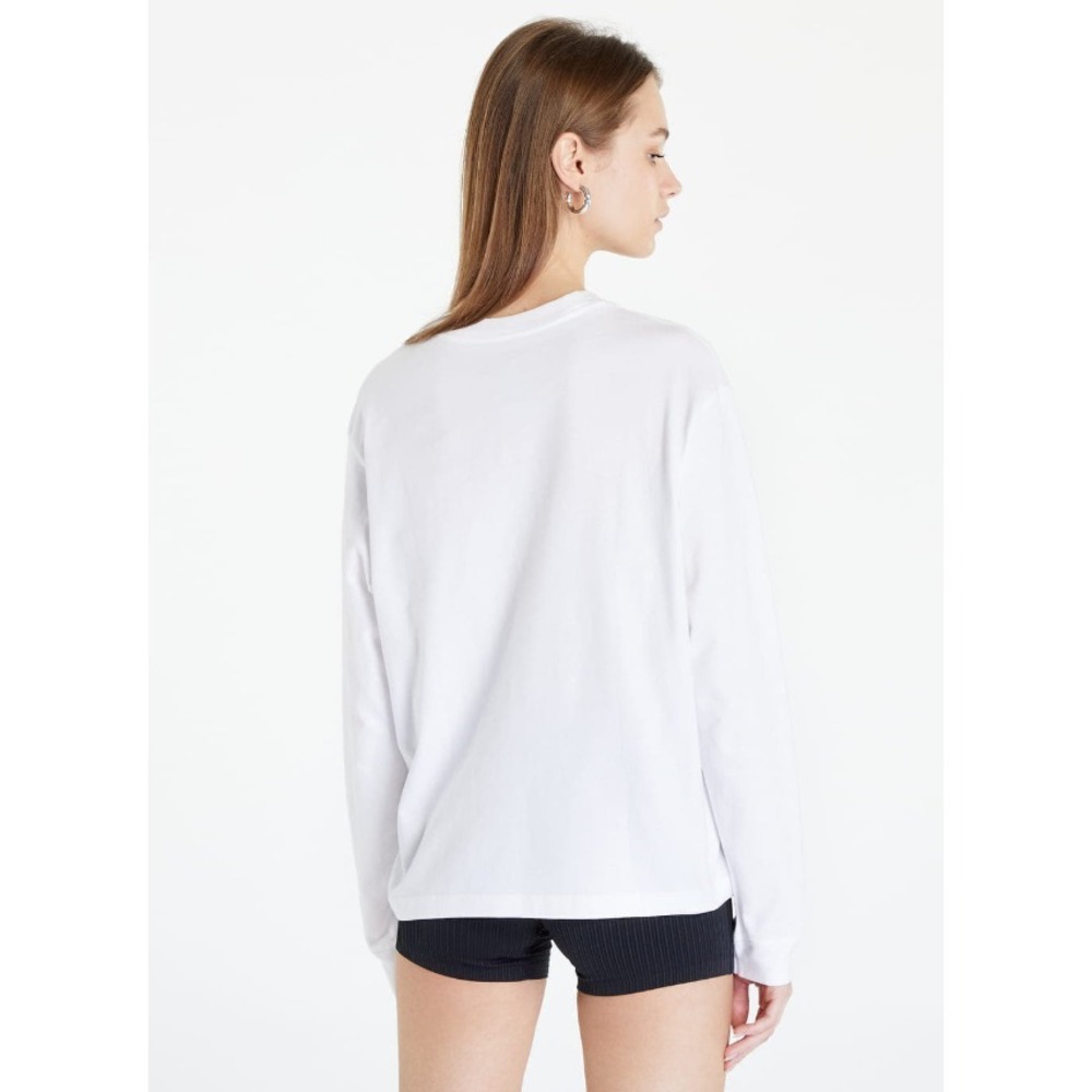 Nike Sportswear Women's Long-Sleeve Loose Fit‎ T-Shirt DV9945-100, Small - Picture 2 of 4